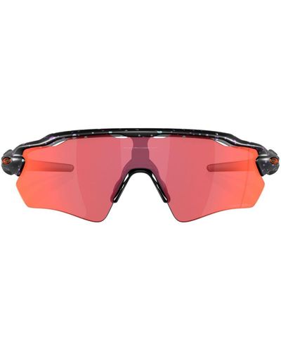 Oakley Radar Ev Path Mask-frame Sunglasses - Red
