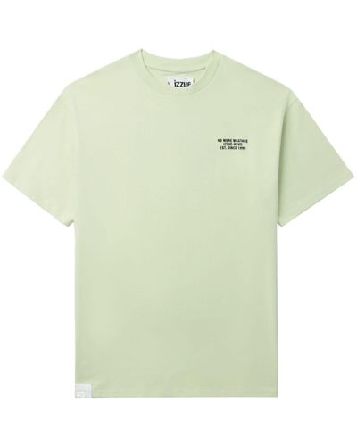 Izzue Graphic-print Cotton T-shirt - Green