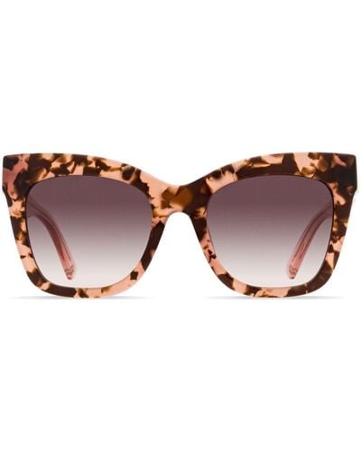 MCM 686se Square-frame Tinted Sunglasses - Brown