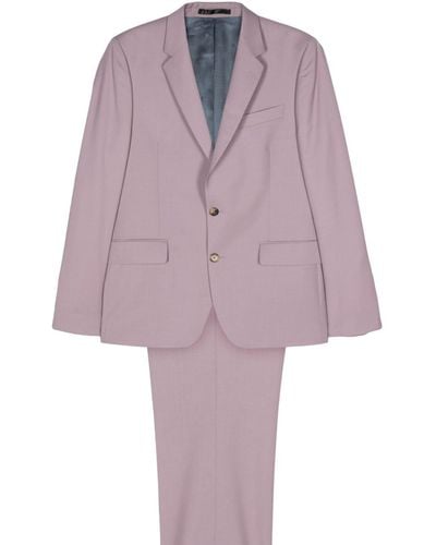 Paul Smith Single-breasted Suit - Purple