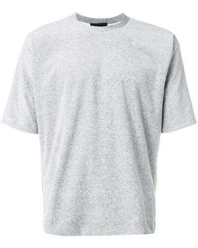 3.1 Phillip Lim Reversible-sleeve T-shirt - Grey