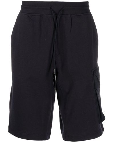 C.P. Company Pantalones cortos con bolsillos cargo - Azul