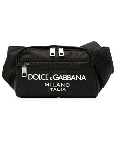 Dolce & Gabbana Heuptas Met Logo-reliëf - Zwart