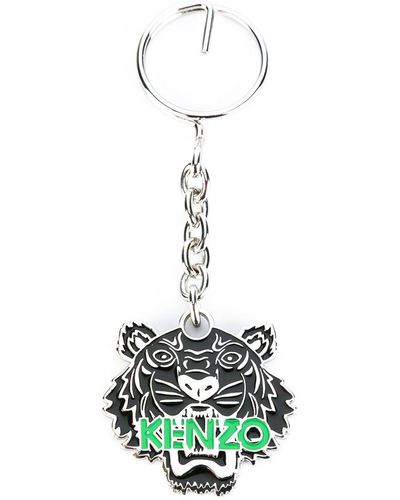 KENZO 'tiger' Keyring - Black