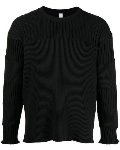 CFCL Long-sleeve Knitted Sweater - Black