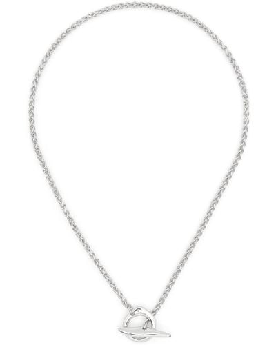 Tom Wood Robin Chain Necklace - White
