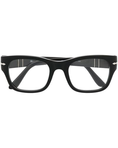 Persol Po3297v スクエア眼鏡フレーム - ブラック