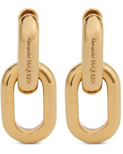 Alexander McQueen Boucles d'oreilles Peak - Métallisé