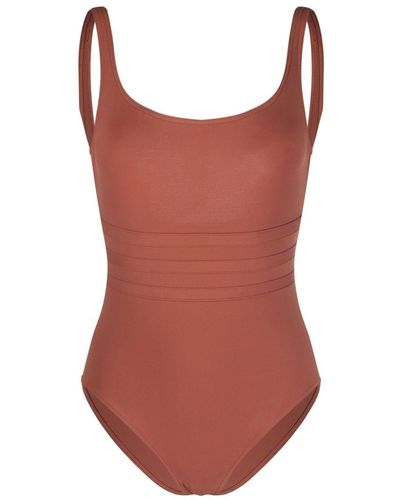 Eres Asia Scoop-back Swimsuit - Red