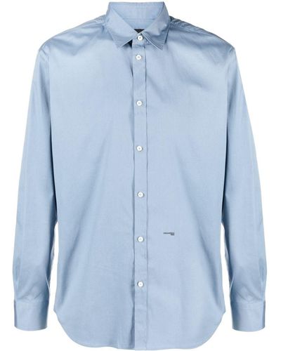 DSquared² Camicia a maniche lunghe - Blu