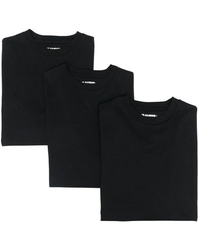 Jil Sander Logo T-shirt - Black