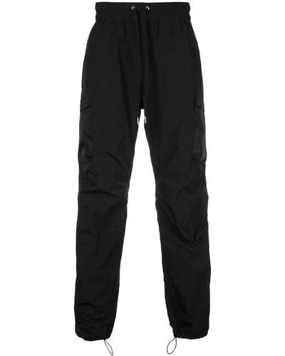 John Elliott Pantalon de jogging à poches cargo - Noir