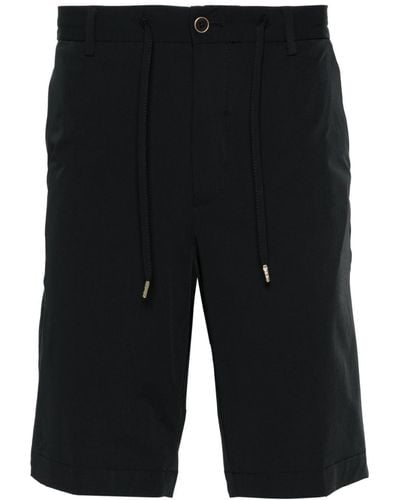 Briglia 1949 Drawstring-waist Chino Shorts - Black