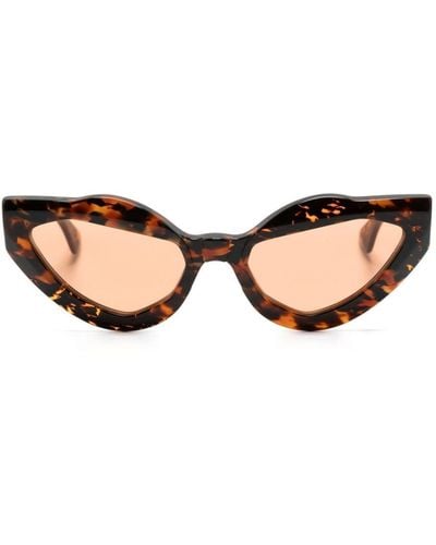 Kuboraum Y8 Cat-eye Sunglasses - Natural
