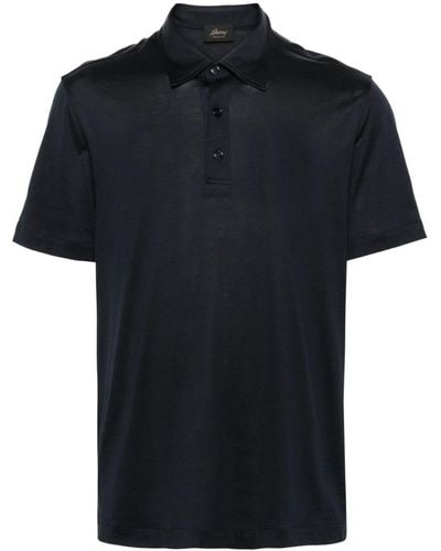 Brioni Shortsleeved Polo Shirt - Black