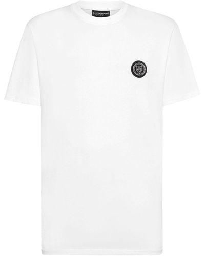 Philipp Plein Logo Patch T-shirt - White