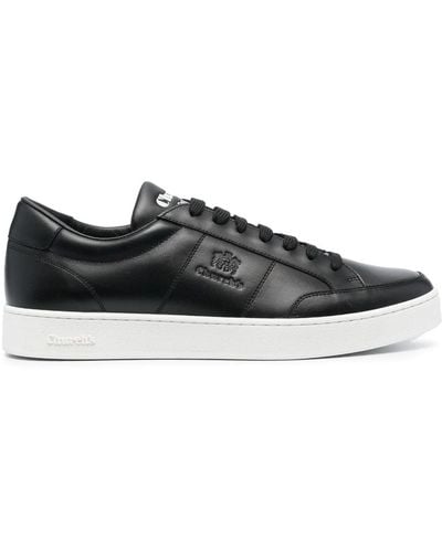 Church's Lancing Logo-debossed Leather Trainers - Black