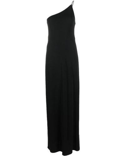 Nili Lotan ワンショルダー ドレス - ブラック