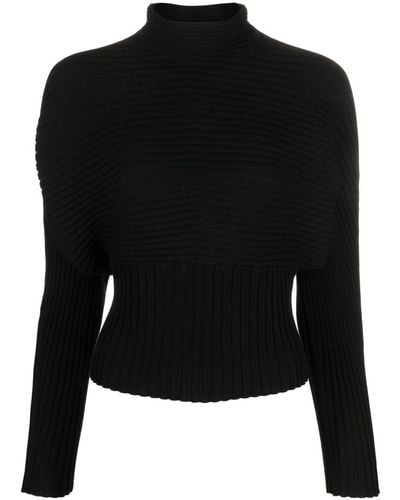 Tory Burch Turtle-neck Sweater - Black