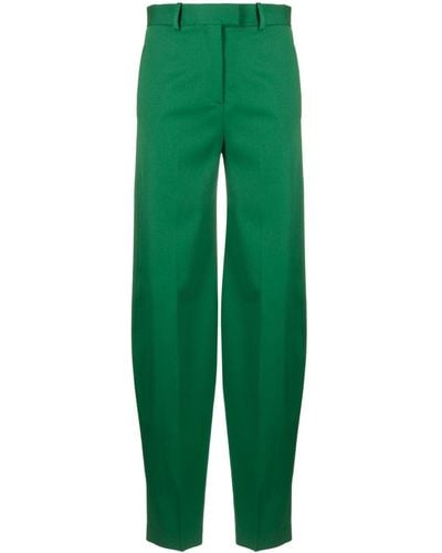The Attico Jagger Tapered Pants - Green