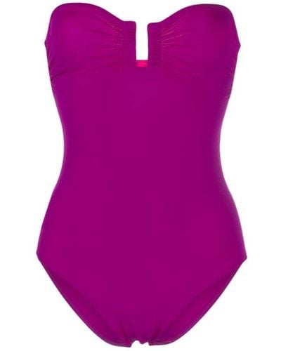 Eres Cassiopée Bustier Swimsuit - Purple