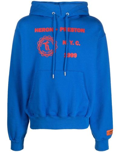 Heron Preston Promo Only ロゴ パーカー - ブルー