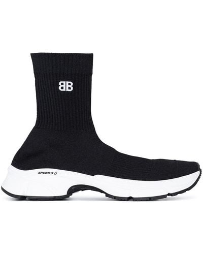 Balenciaga Speed 3.0 Sock-style Trainers - Black