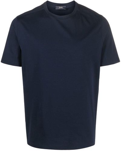 Herno クルーネック Tシャツ - ブルー