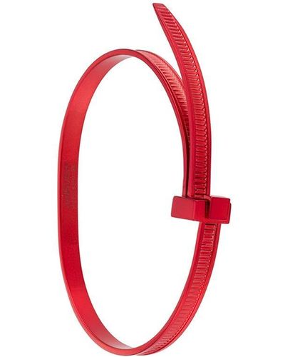 Ambush Bracelet à design de cable colson - Rouge