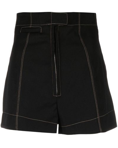 Jacquemus Le Short Areia Mini Shorts - Black