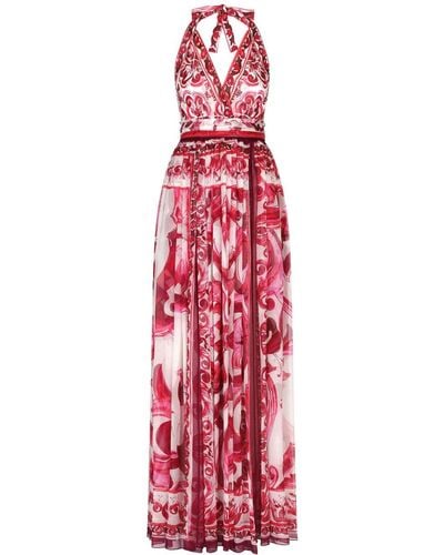 Dolce & Gabbana Maxi dresses - Rojo
