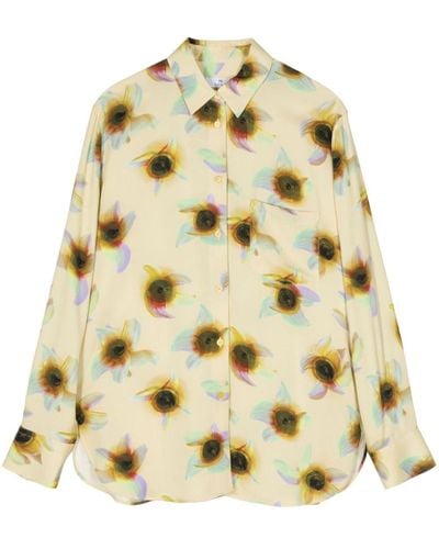 PS by Paul Smith Ibiza Sunflair シャツ - メタリック