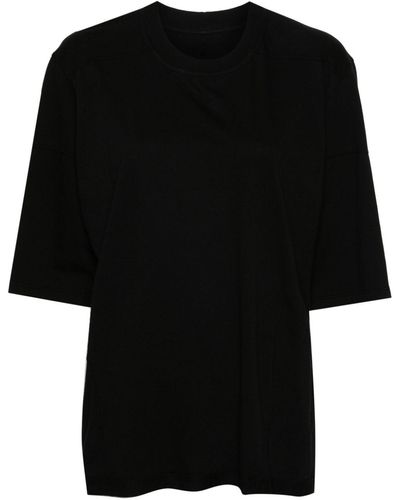 Rick Owens T-shirt en coton biologique - Noir