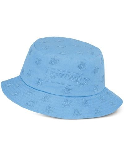 Vilebrequin Boom Cotton Bucket Hat - Blue