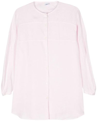 Aspesi Camisa con cuello redondo - Rosa