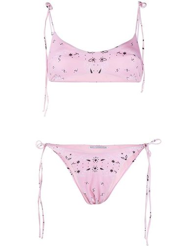 Sian Swimwear Bikini Louise imprimé - Rose