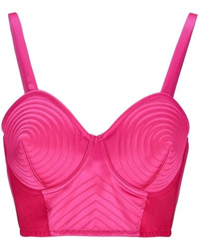 Jean Paul Gaultier Cropped-BH - Pink