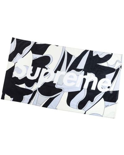 Supreme Abstract Beach Towel - Blue