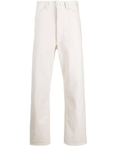 Lemaire Jeans dritti - Bianco