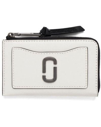 Marc Jacobs The Snapshot Leather Wallet - White