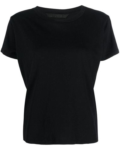 Mother Supima Cotton Short-sleeve T-shirt - Black