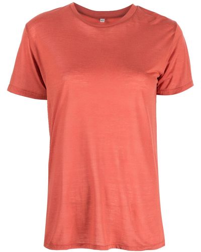 Baserange T-Shirt mit V-Ausschnitt - Pink