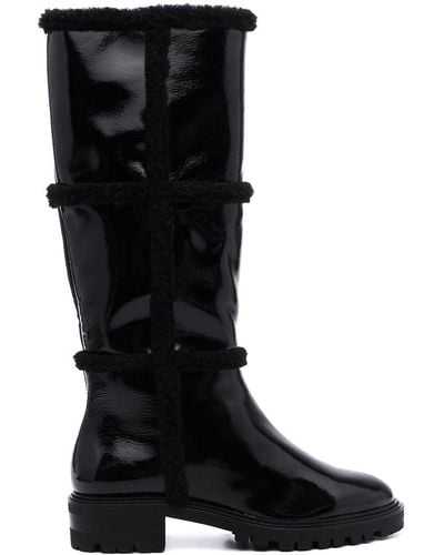 Senso Minnie Ii Patent Leather Boots - Black