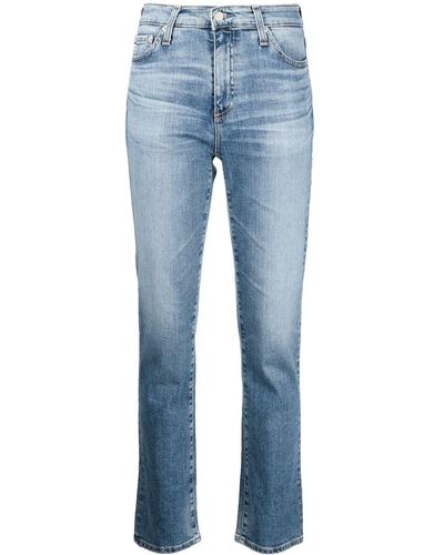 AG Jeans High Waist Jeans - Blauw