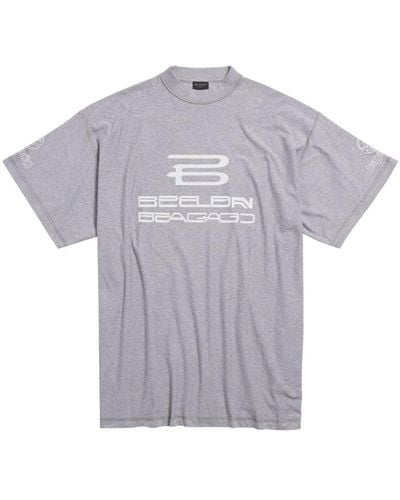 Balenciaga Ai Generated Cotton T-shirt - Grey