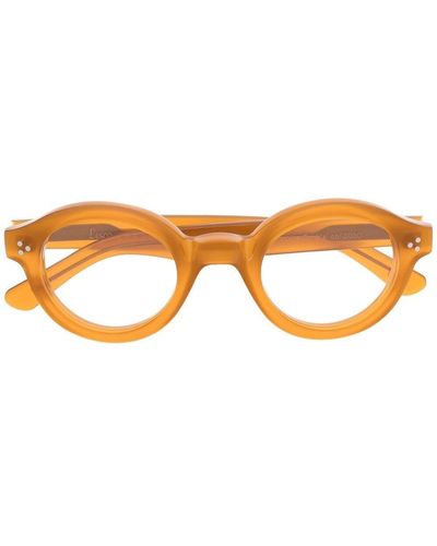 Lesca Runde Corbs Brille - Mehrfarbig