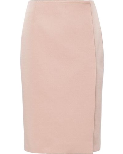 Prada Wrap Knee-length Skirt - Pink