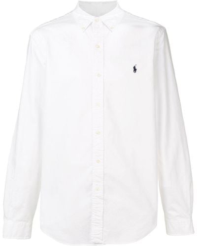 Polo Ralph Lauren Embroidered logo shirt - Blanc