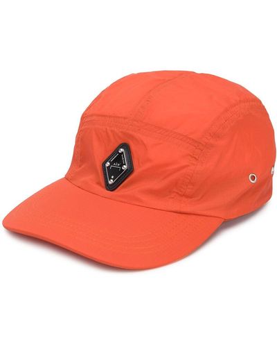 A_COLD_WALL* Baseballkappe mit Logo-Schild - Orange