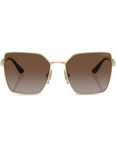 Vogue Eyewear Vo4284s Square-frame Sunglasses - Brown